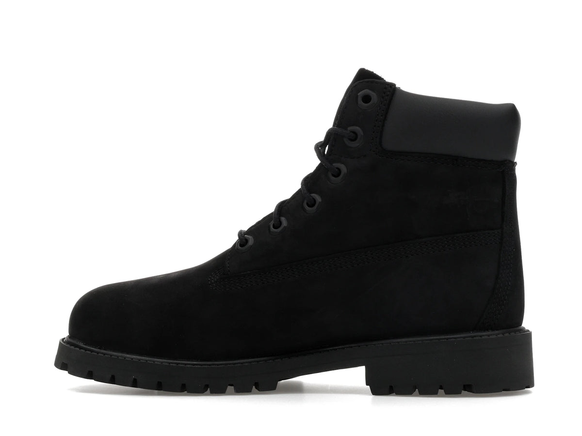Timberland 6 Inch Premium Boot Black Nubuck - alternate angle 1