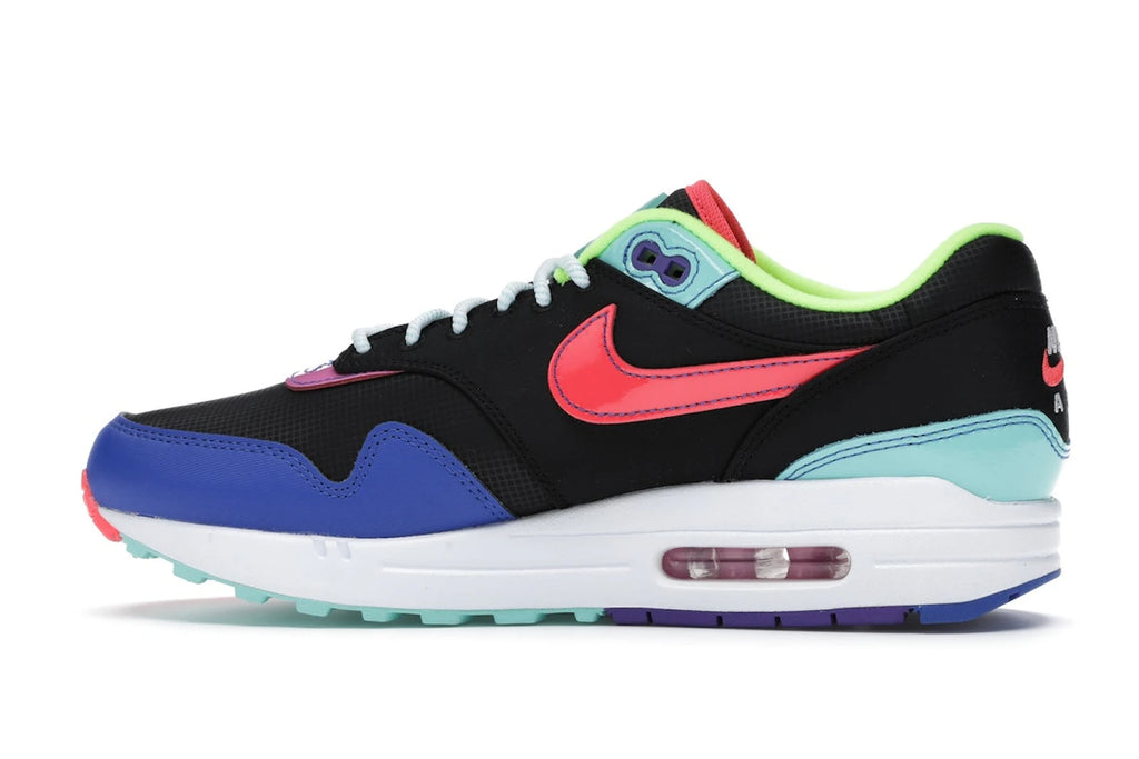 Nike Air Max 1 Black Hyper Grape - alternate angle 1