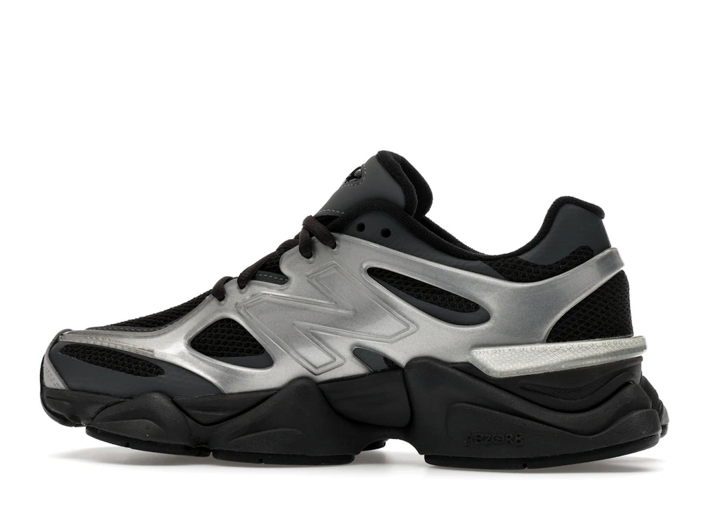 New Balance 9060 X Silver Metallic Black Cement