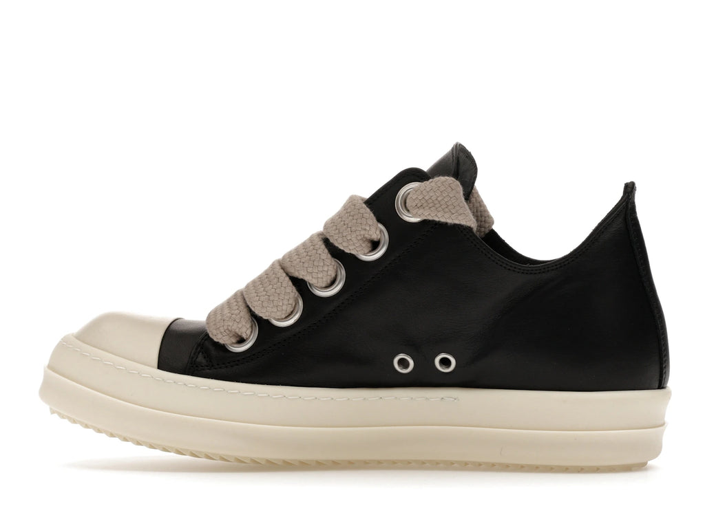 Rick Owens Concordians Jumbo Laced Low Black Milk - alternate angle 1