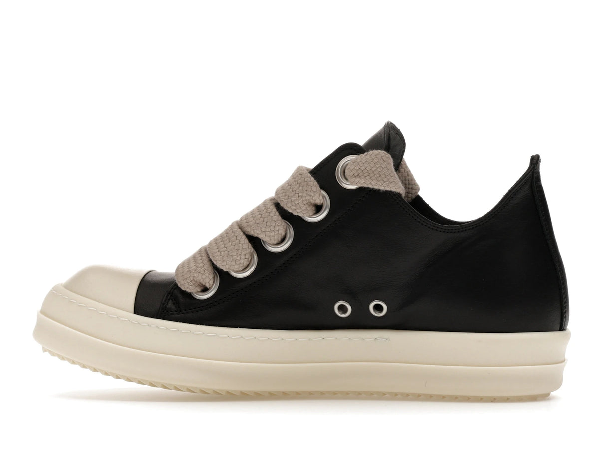 Rick Owens Concordians Jumbo Laced Low Black Milk - alternate angle 1