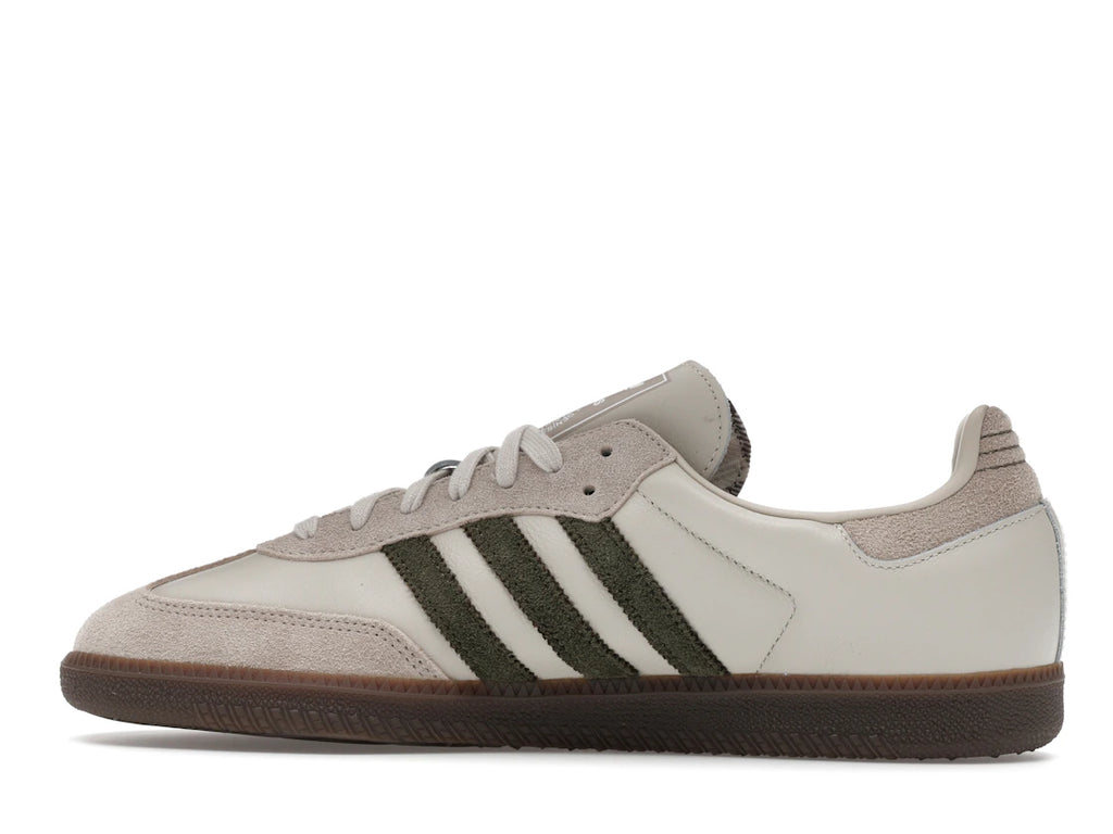 adidas Samba OG Aluminium Kaki Foncé