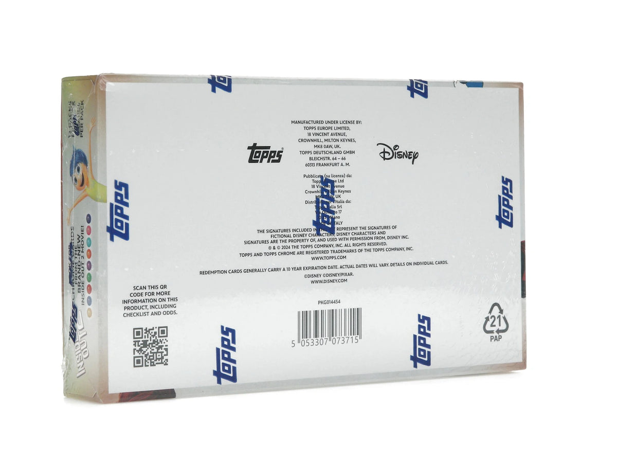 2024 Topps Disney Chrome Hobby Box - alternate angle 1