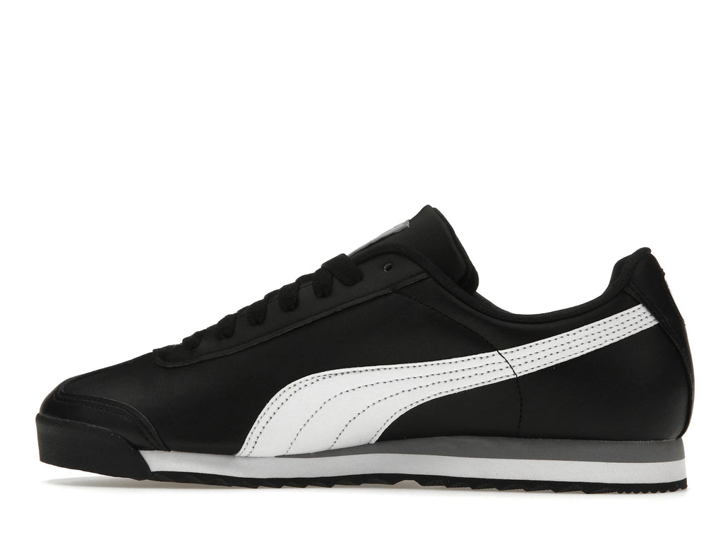 Puma Roma Basic Black-White-Puma Silver - alternate angle 1