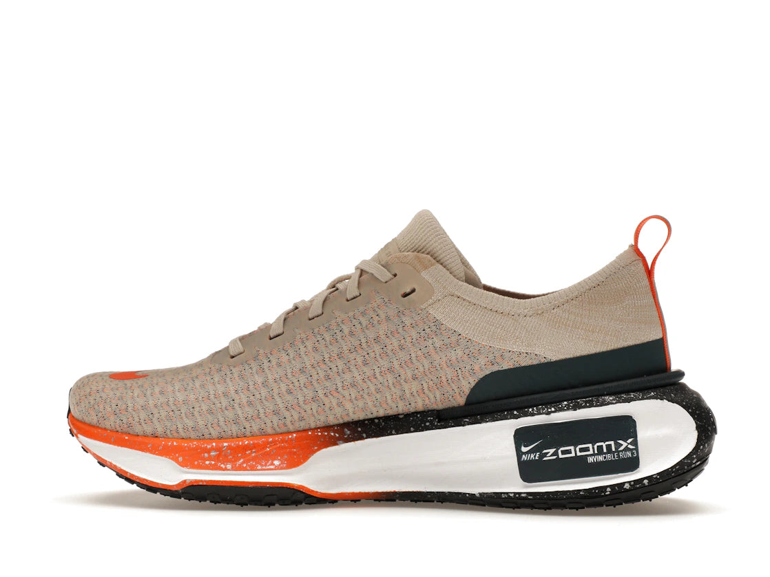 Nike ZoomX Invincible Run 3 Oatmeal Safety Orange