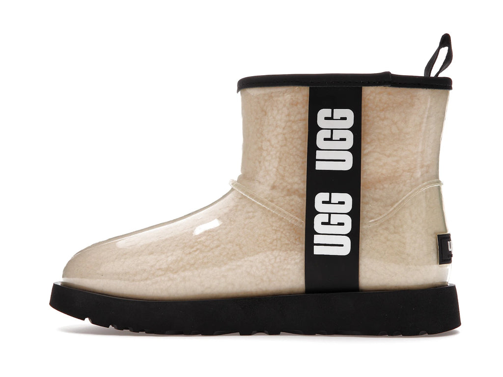 UGG Classic Clear Mini Boot Natural Black - alternate angle 1