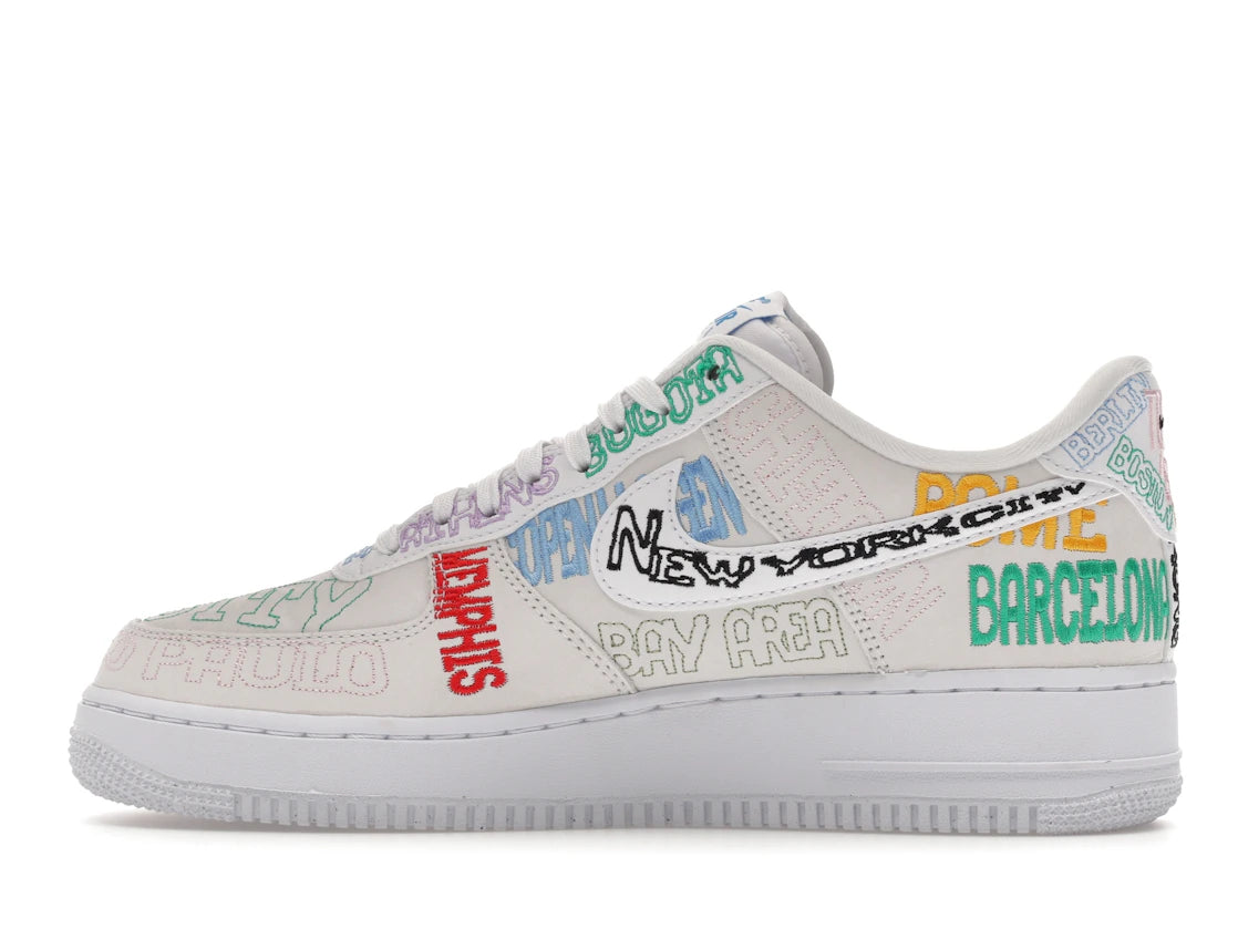 Nike Air Force 1 Low World Tour White