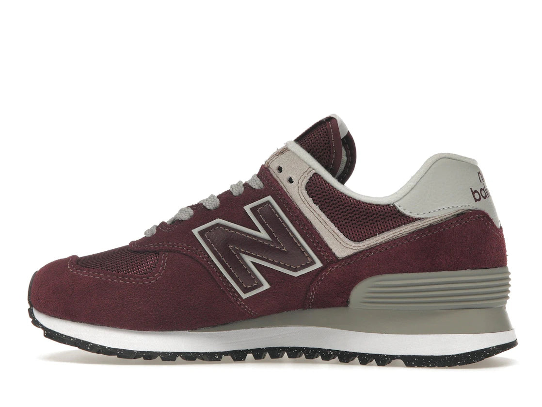 New Balance 574 Core Burgundy White