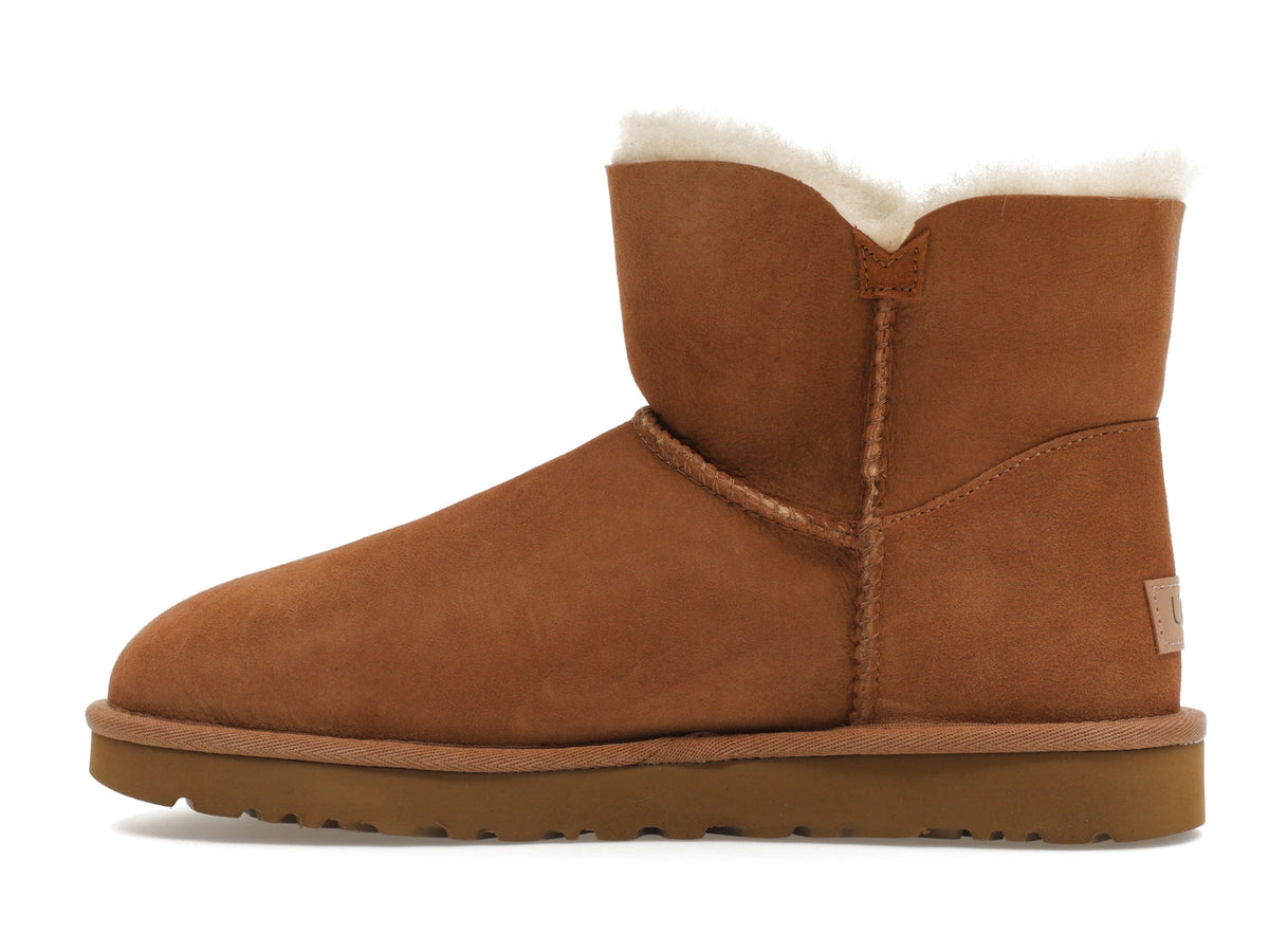 UGG Mini Bailey Button II Chestnut - alternate angle 1
