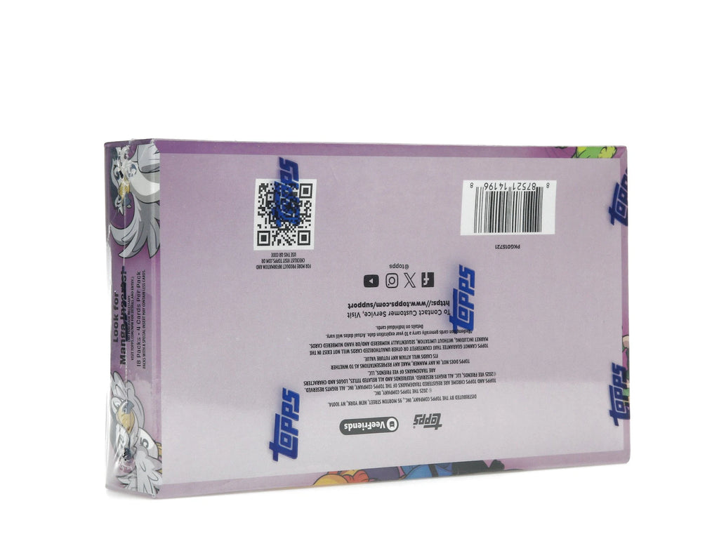 2025 Topps Chrome VeeFriends Hobby Box - alternate angle 1