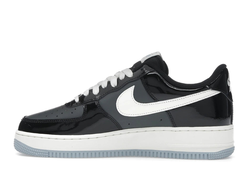 Nike Air Force 1 Low Noir Gris Fer Vernis