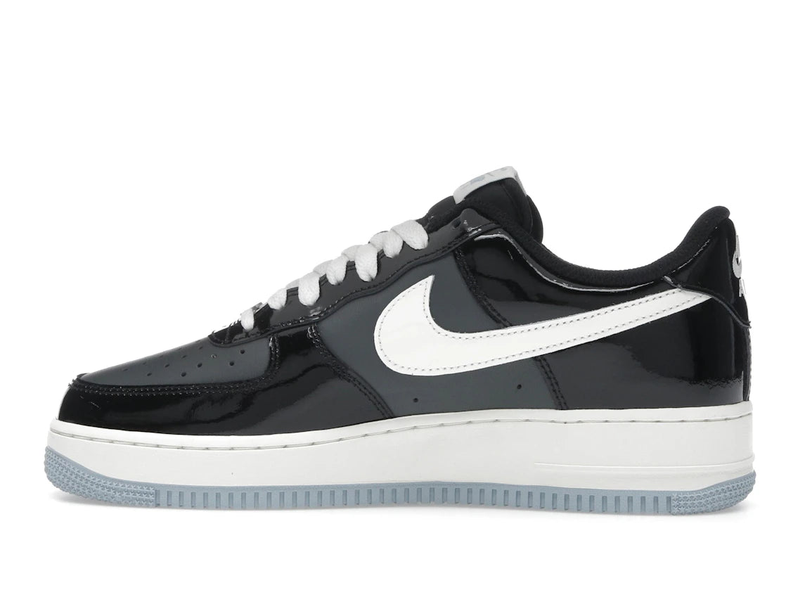 Nike Air Force 1 Low Noir Gris Fer Vernis