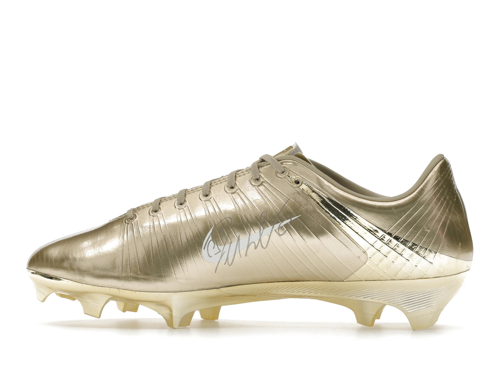 Nike Mercurial Superfly 1 RGN FG SE CR7 Metallic Gold Star - alternate angle 1