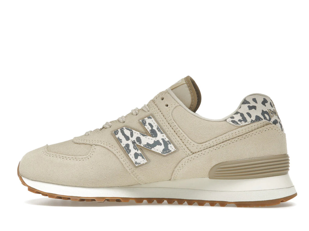 New Balance 574 Sea Salt Leopard