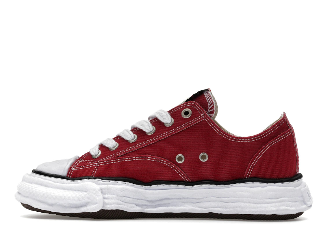 Maison Mihara Yasuhiro Peterson 23 OG Sole Canvas Low Bordeaux