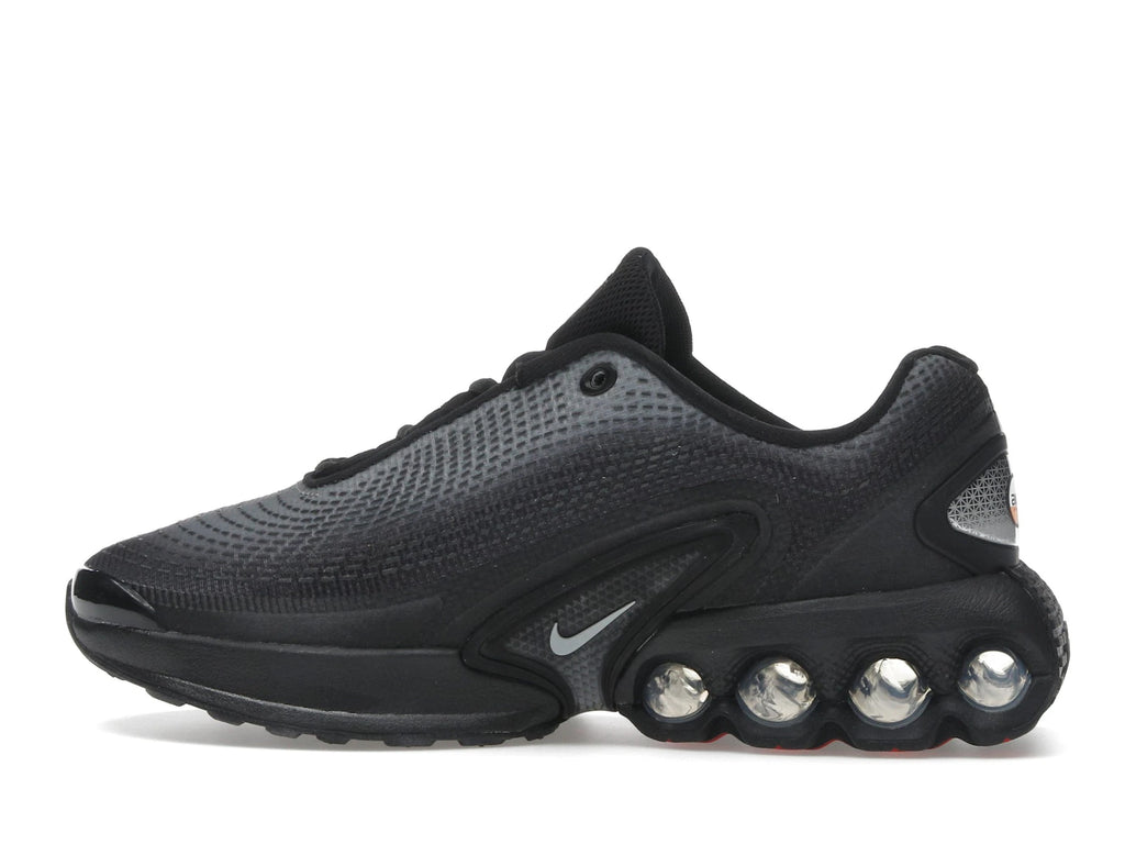 Nike Air Max Dn Black Metallic Silver Anthracite Light Smoke Grey - alternate angle 1