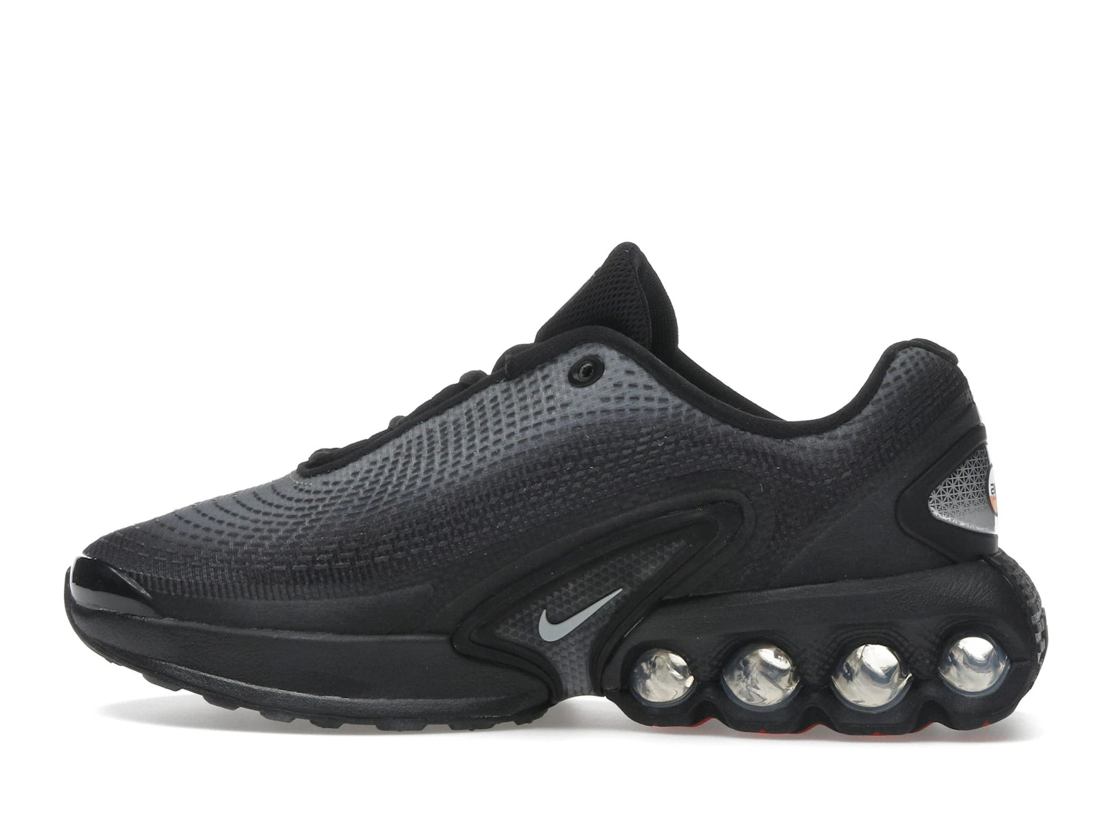 Nike Air Max Dn Black Metallic Silver Anthracite Light Smoke Grey - alternate angle 1