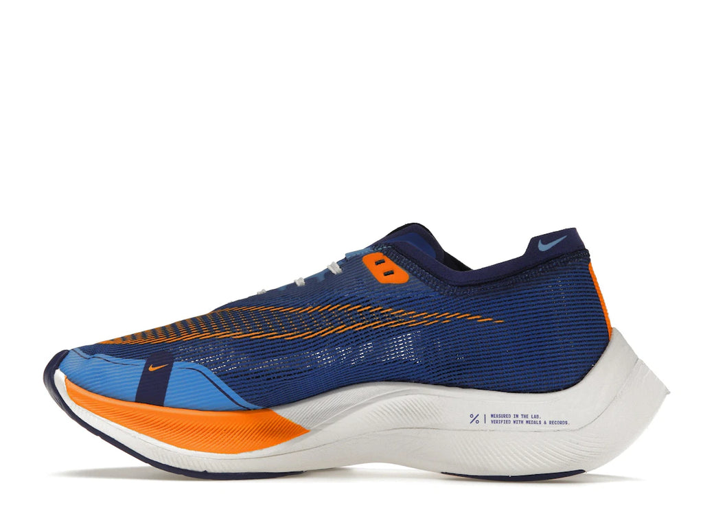 Nike ZoomX Vaporfly Next% 2 Game Royal Vivid Orange