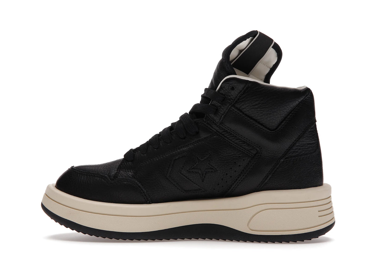 Converse TURBOWPN Mid Rick Owens DRKSHDW Black - alternate angle 1