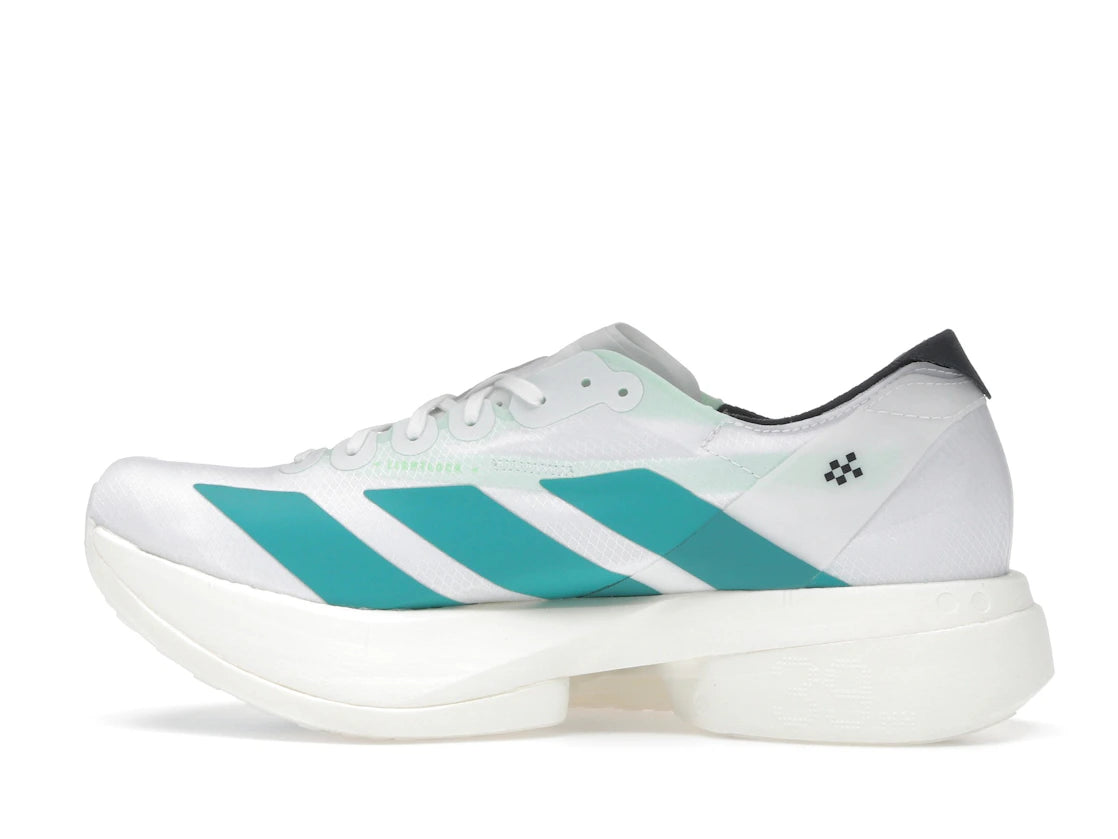 adidas Adizero Adios Pro 4 White Pulse Teal