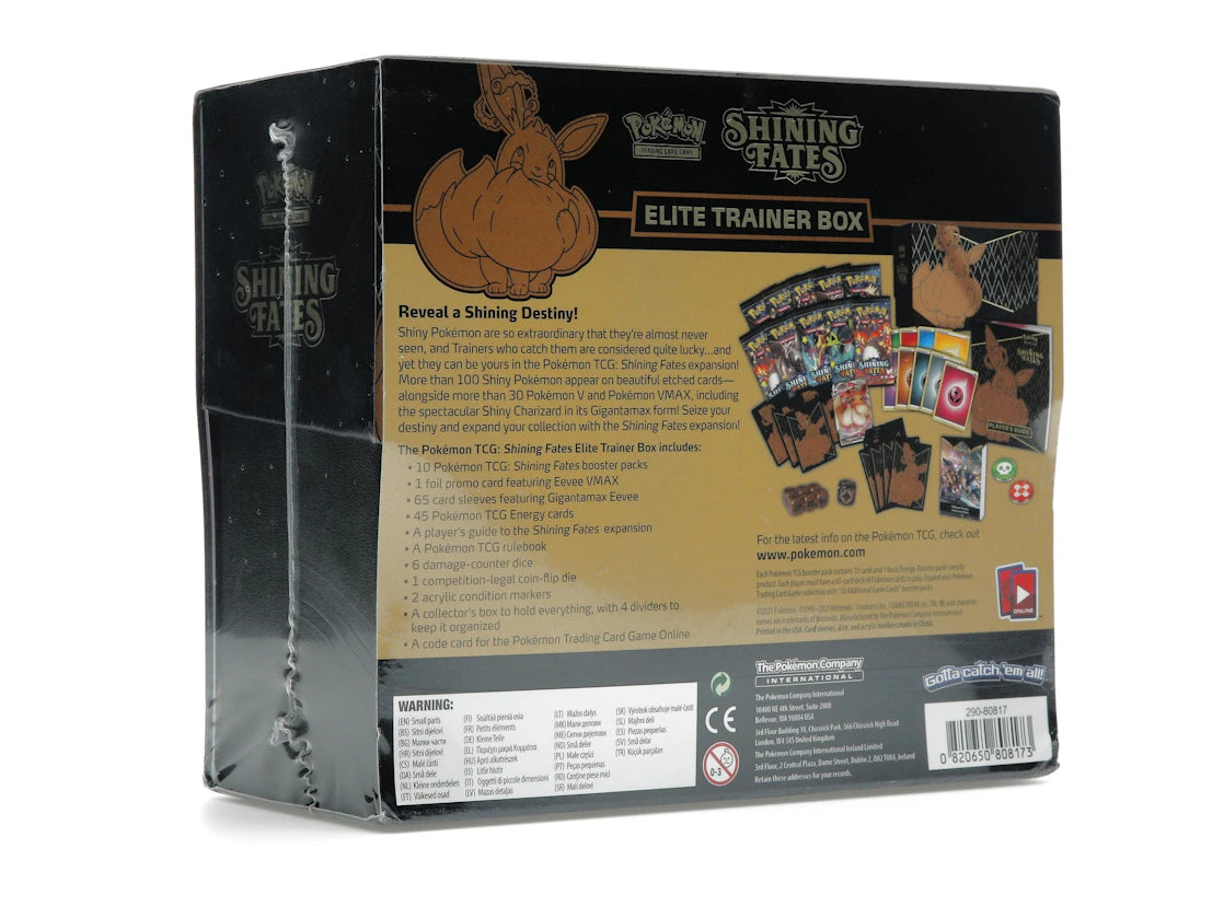 Pokémon TCG Sword & Shield Shining Fates Elite Trainer Box