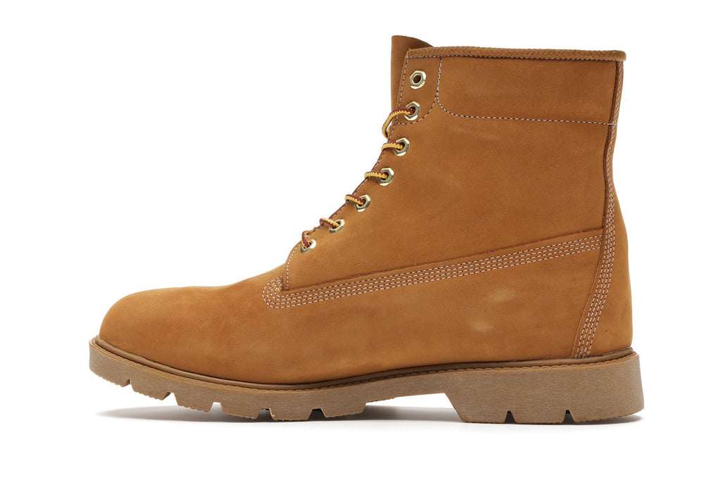 Timberland 6 Inch Basic Waterproof Boot Wheat Nubuck - alternate angle 1