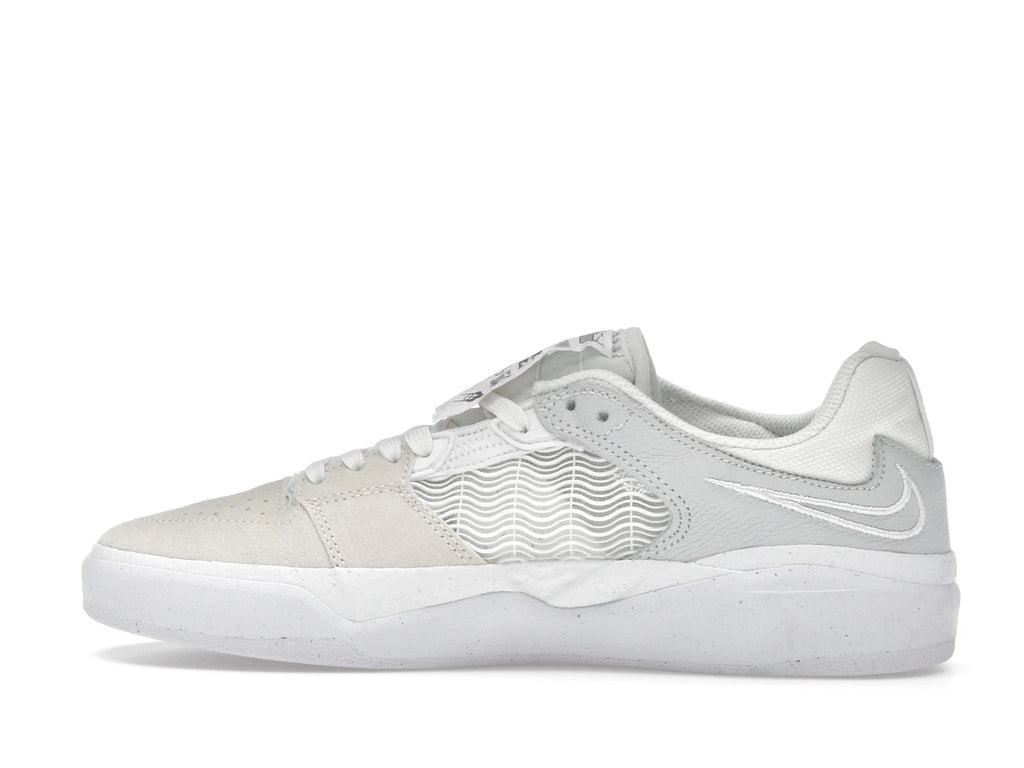 Nike SB Ishod Wair Premium Warning Label Summit White - alternate angle 1