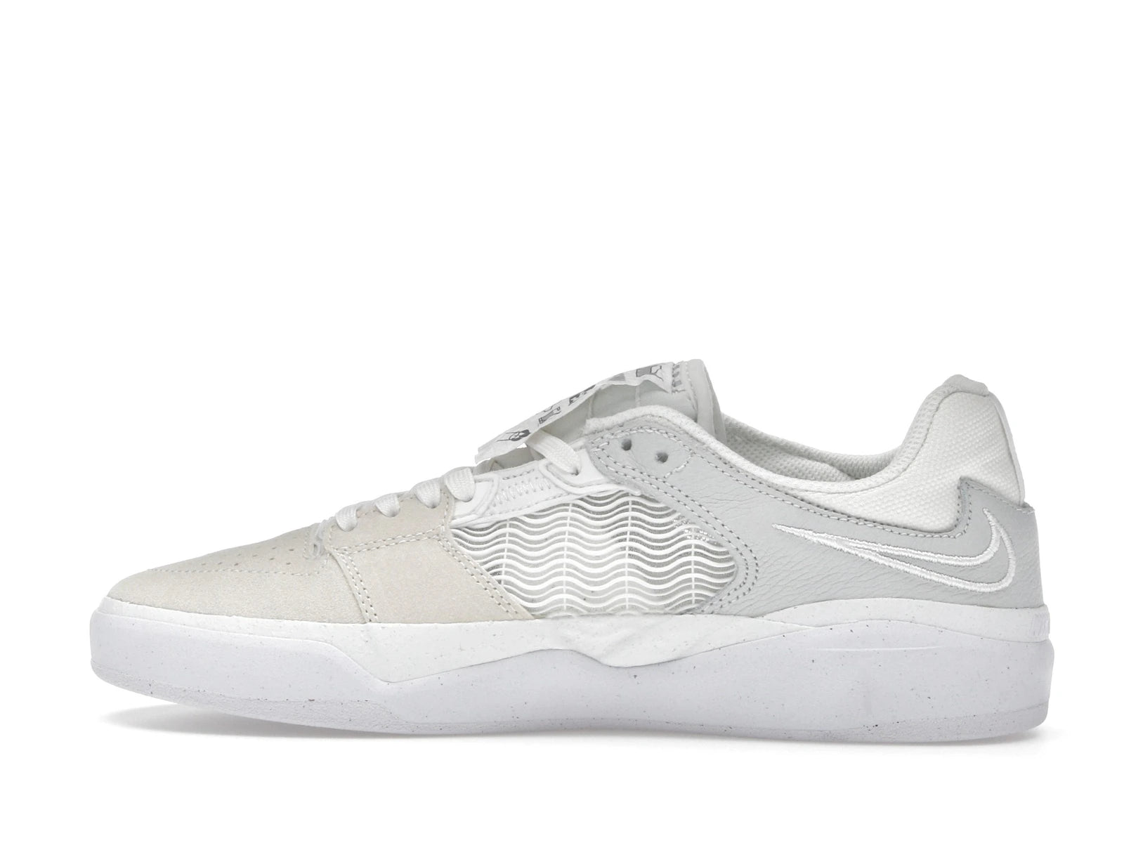 Nike SB Ishod Wair Premium Warning Label Summit White - alternate angle 1