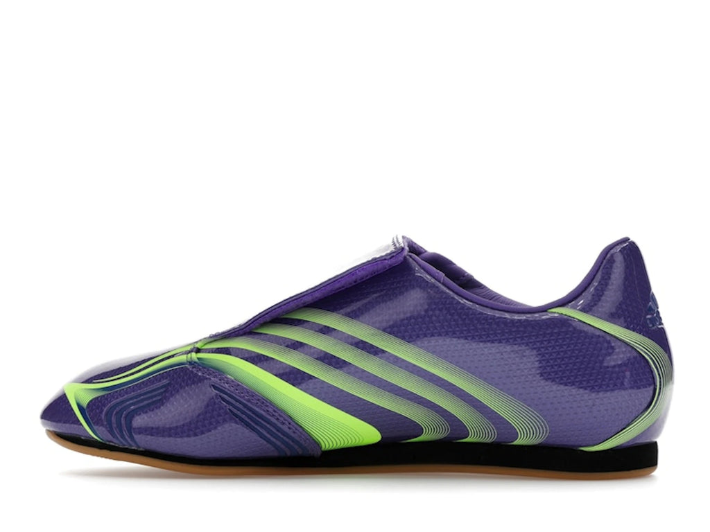 adidas F50 Taekwondo Purple Rush Lucid Lemon - alternate angle 1