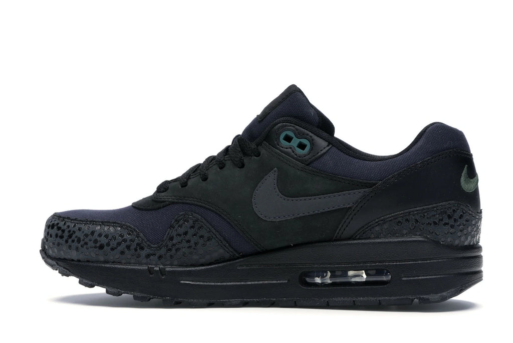 Nike Air Max 1 Black/Black-Bonsai - alternate angle 1