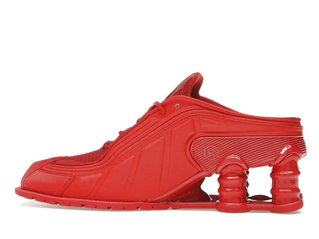 Nike Shox MR4 Mule Martine Rose Fire Red Black