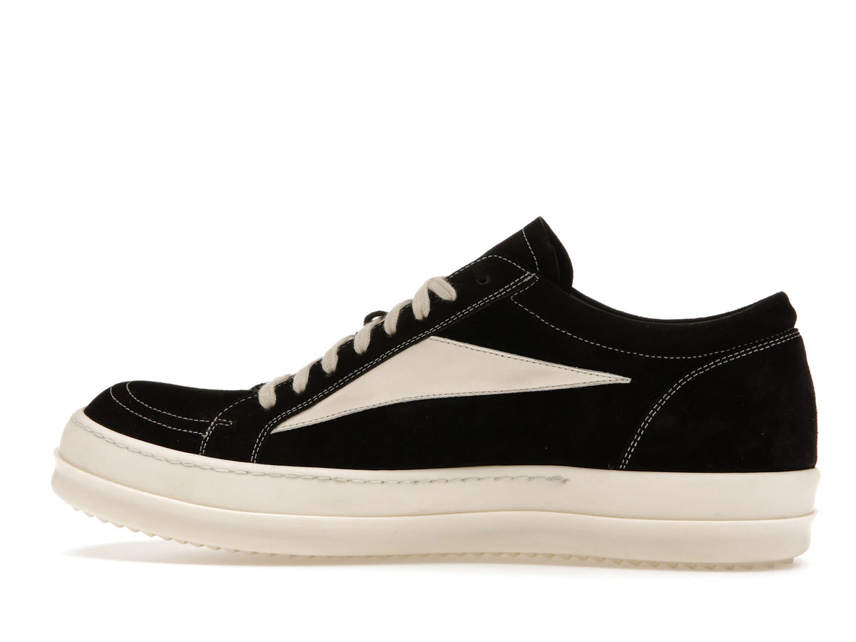 Rick Owens Strobe Vintage Low Black Suede - alternate angle 1
