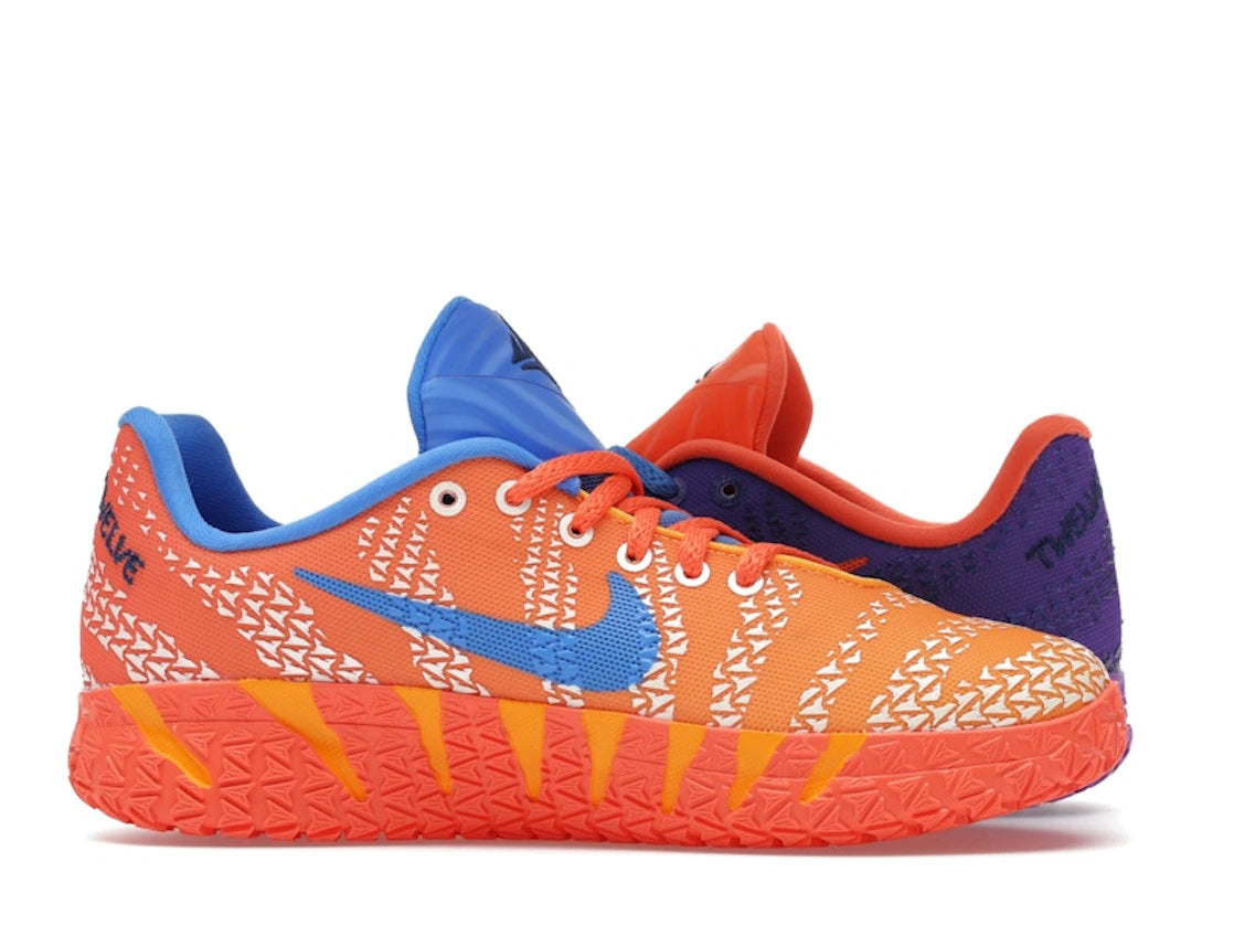 Nike Ja 3 Blue Crystal Turf Orange Midnight Navy Metallic Silver