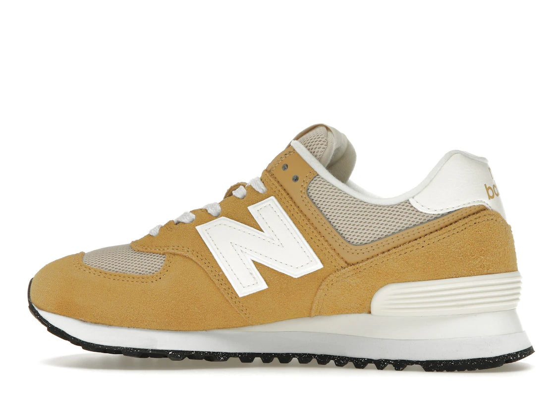 New Balance 574 Yellow White