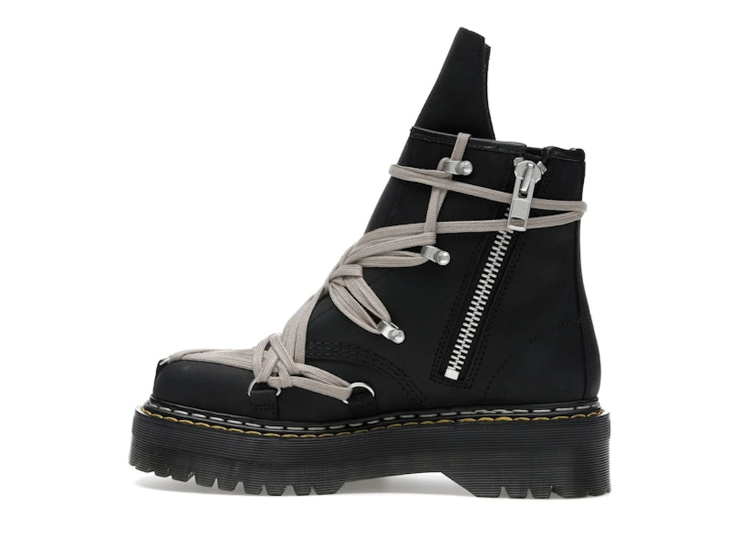 Dr. Martens 1460 DRKSHDW Quad Sole Mega Lace Boot Rick Owens Black - alternate angle 1