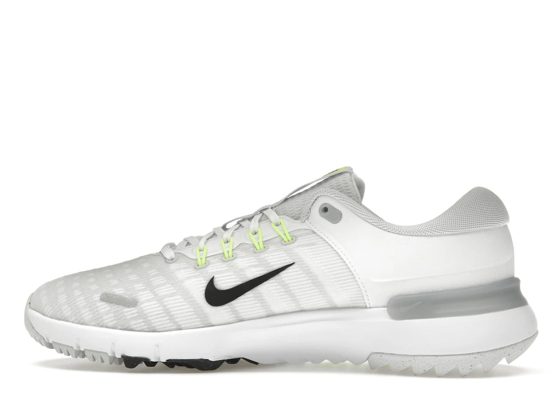 Nike Free Golf Next Nature White Pure Platinum Wolf Gray Black