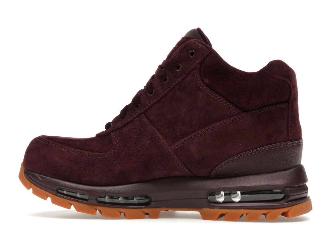 Nike Air Max Goadome en daim bordeaux foncé