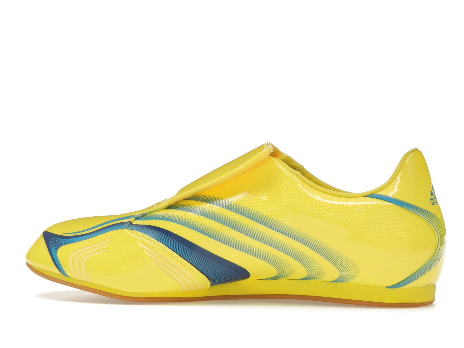 adidas F50 Taekwondo Bright Yellow Bright Blue - alternate angle 1