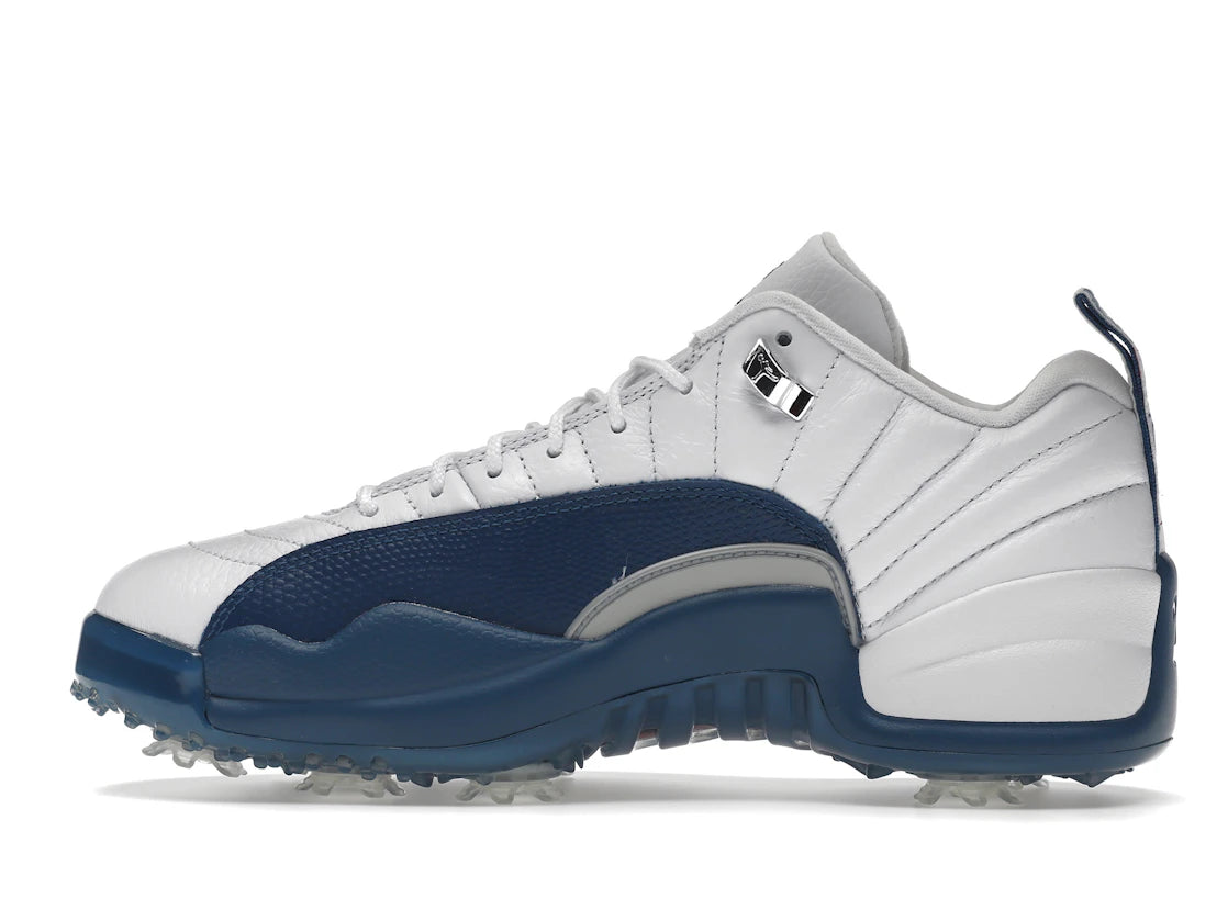 Jordan 12 Retro Low Golf Bleu Français