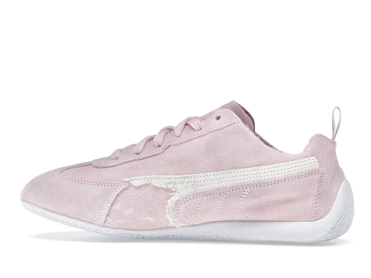 Balenciaga x Puma Speedcat Suede Distressed Pink White - alternate angle 1