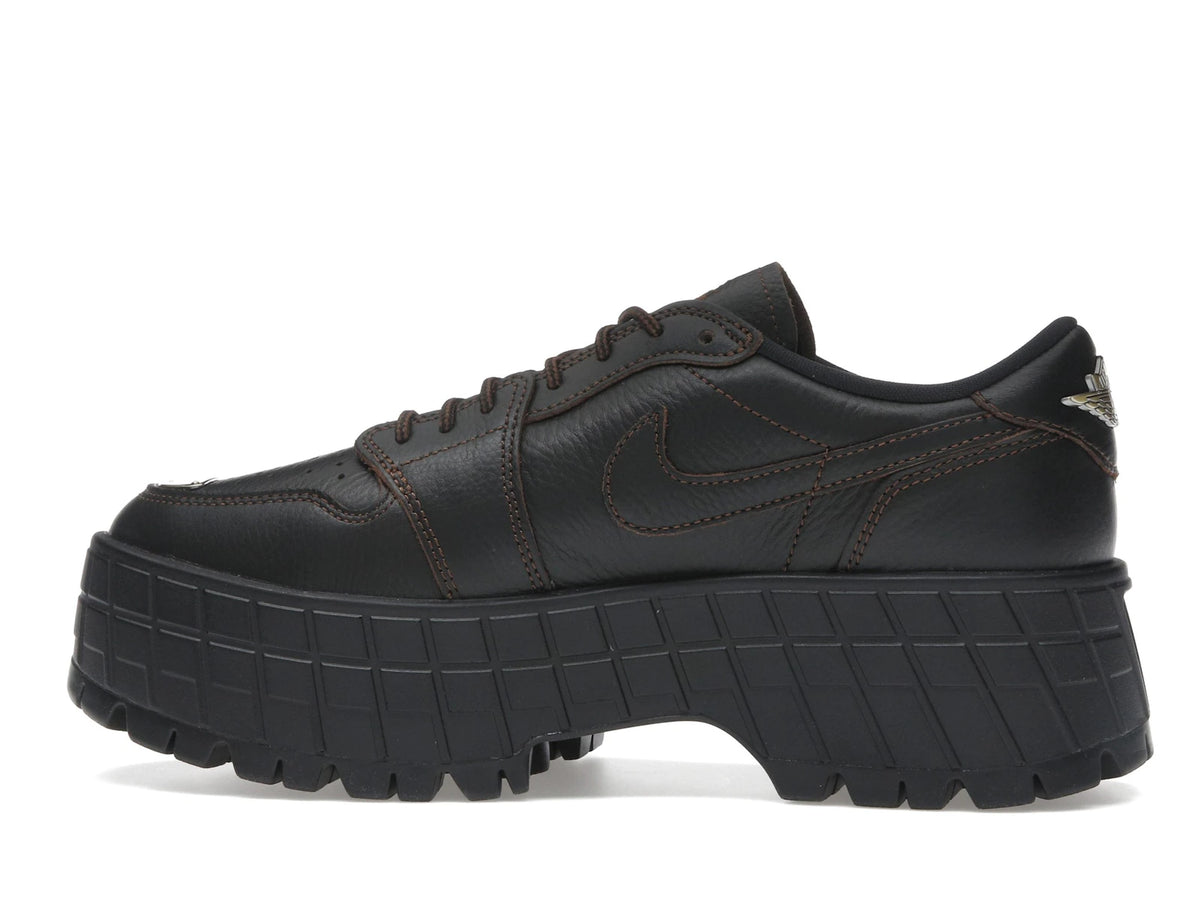 Jordan 1 Low Brooklyn Black Cacao Wow - alternate angle 1