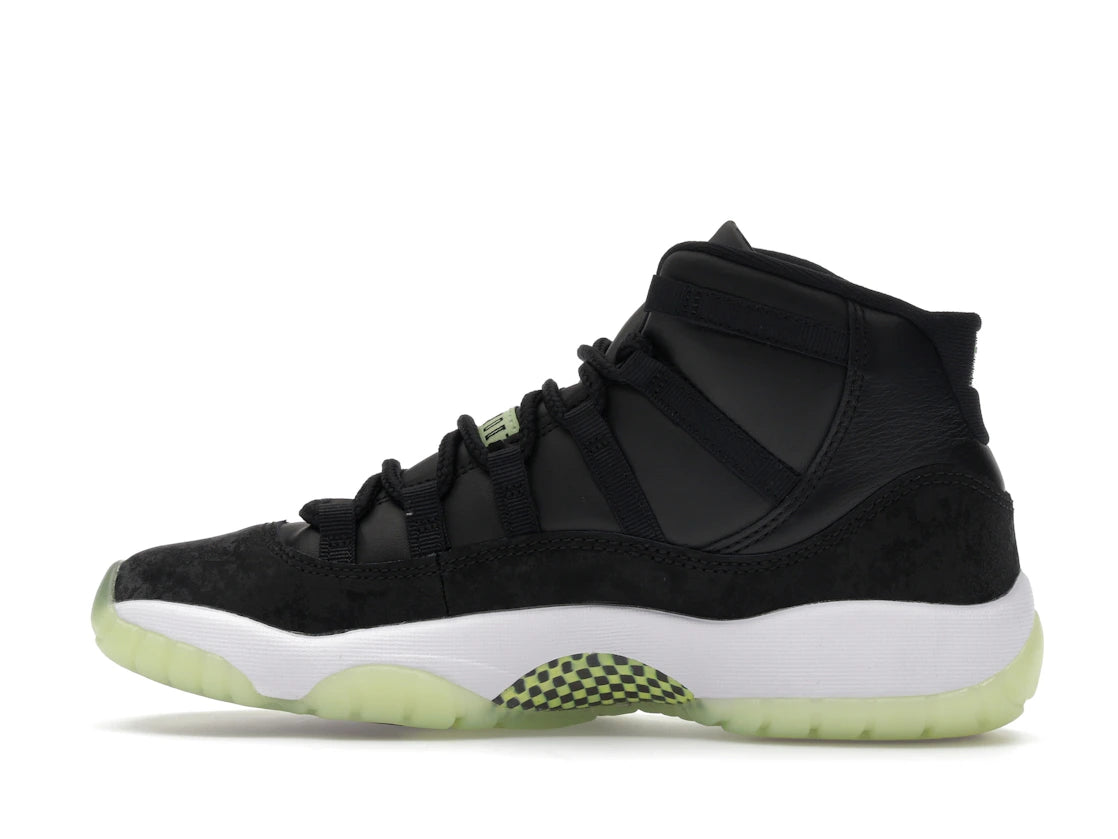 Jordan 11 Retro Black Barely Volt