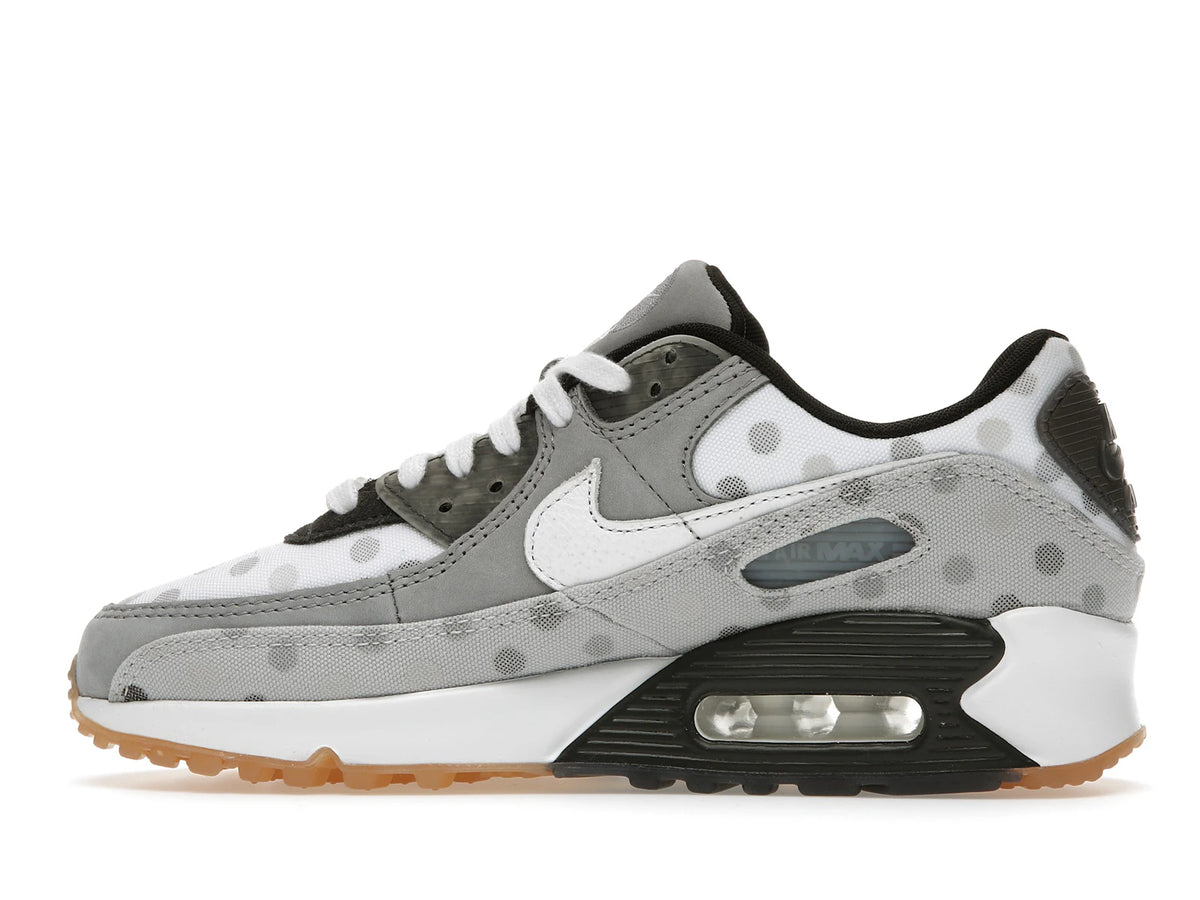 Nike Air Max 90 White Polka Dot - alternate angle 1