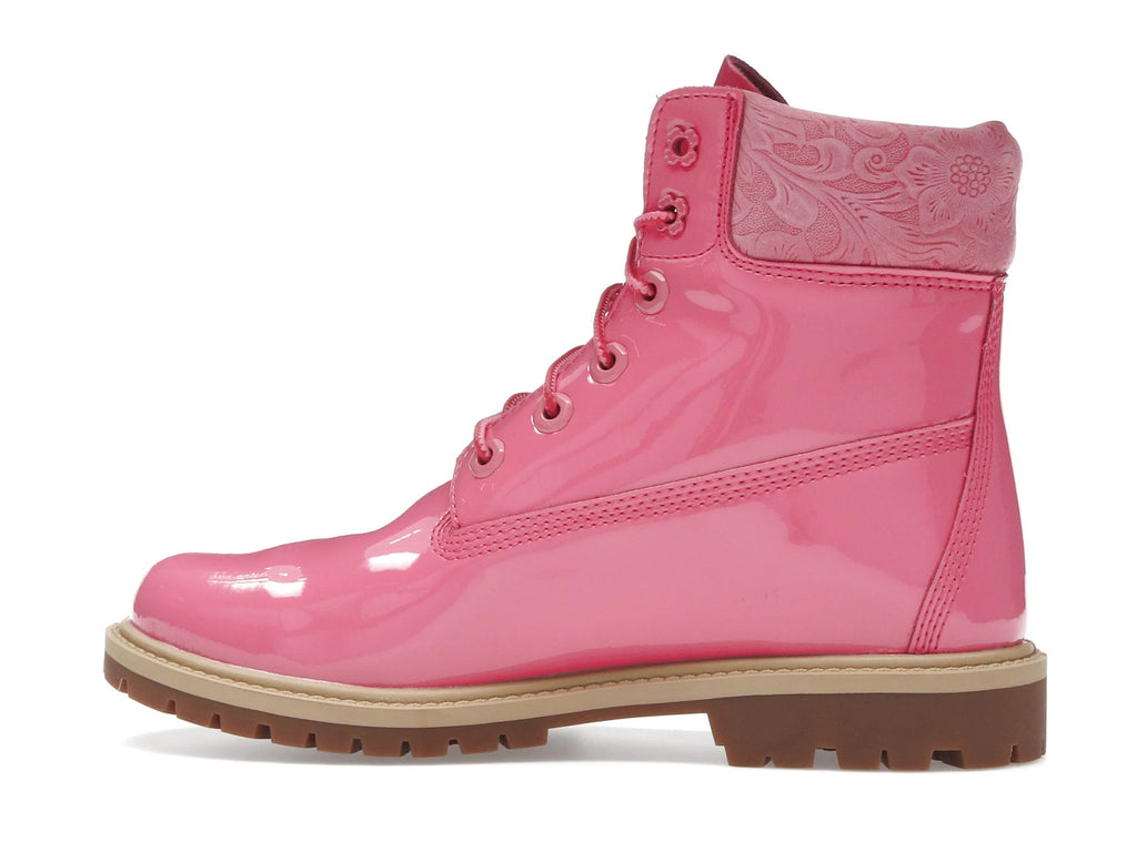 Timberland 6 Inch Premium Waterproof Boot Patent Valentine's Day - alternate angle 1