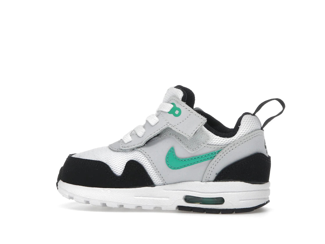 Nike Air Max 1 EasyOn White Pure Platinum Black Stadium Green
