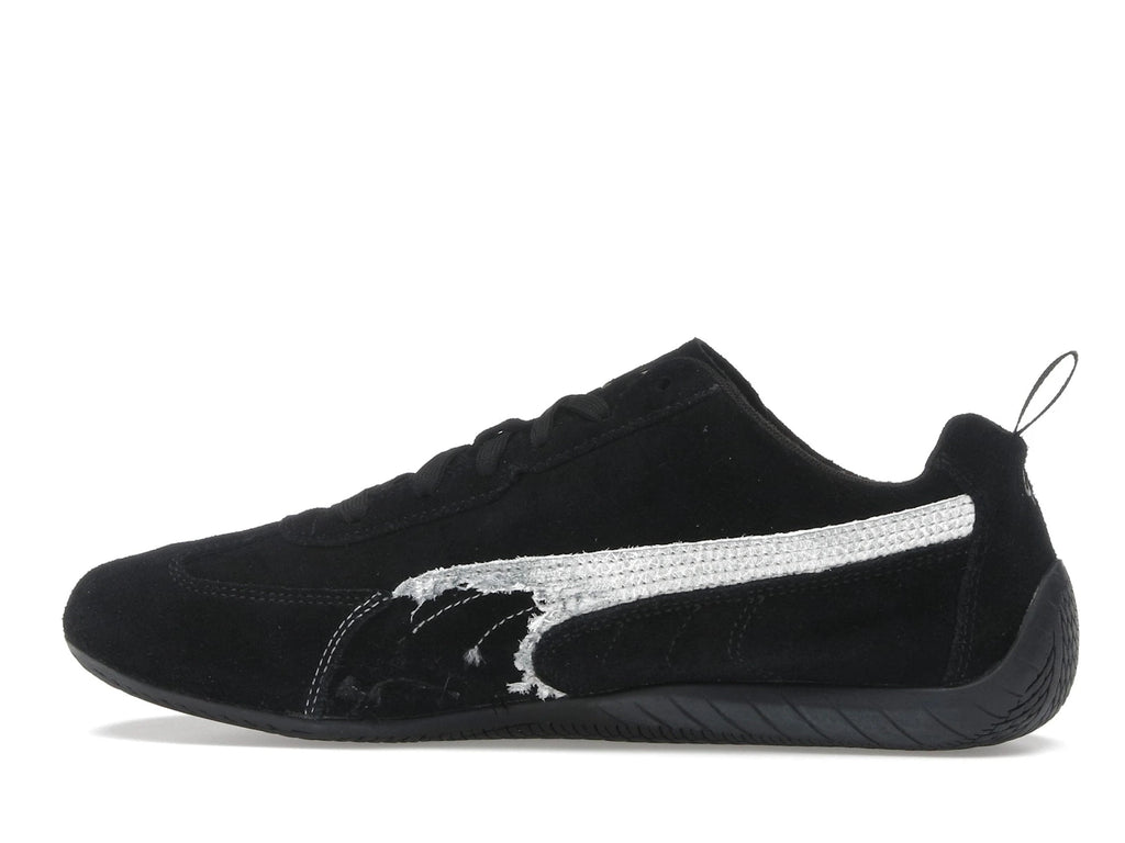 Balenciaga x Puma Speedcat Suede Distressed Black White - alternate angle 1