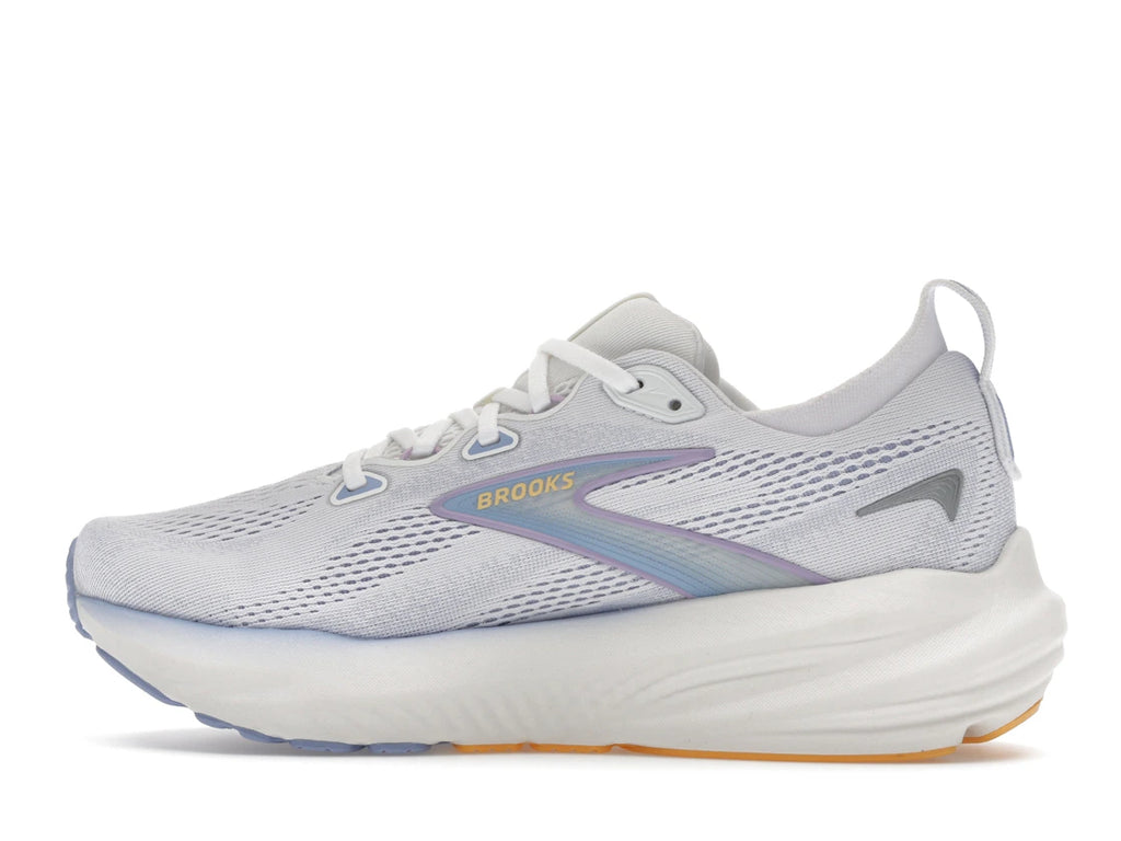 Brooks Glycerin 22 White Blue Heron Apricot
