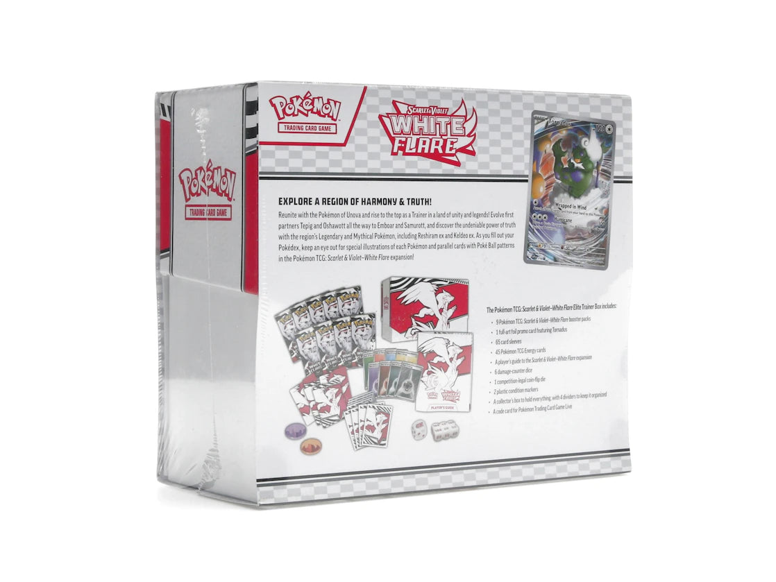 2025 Pokémon Scarlet & Violet White Flare Elite Trainer Box