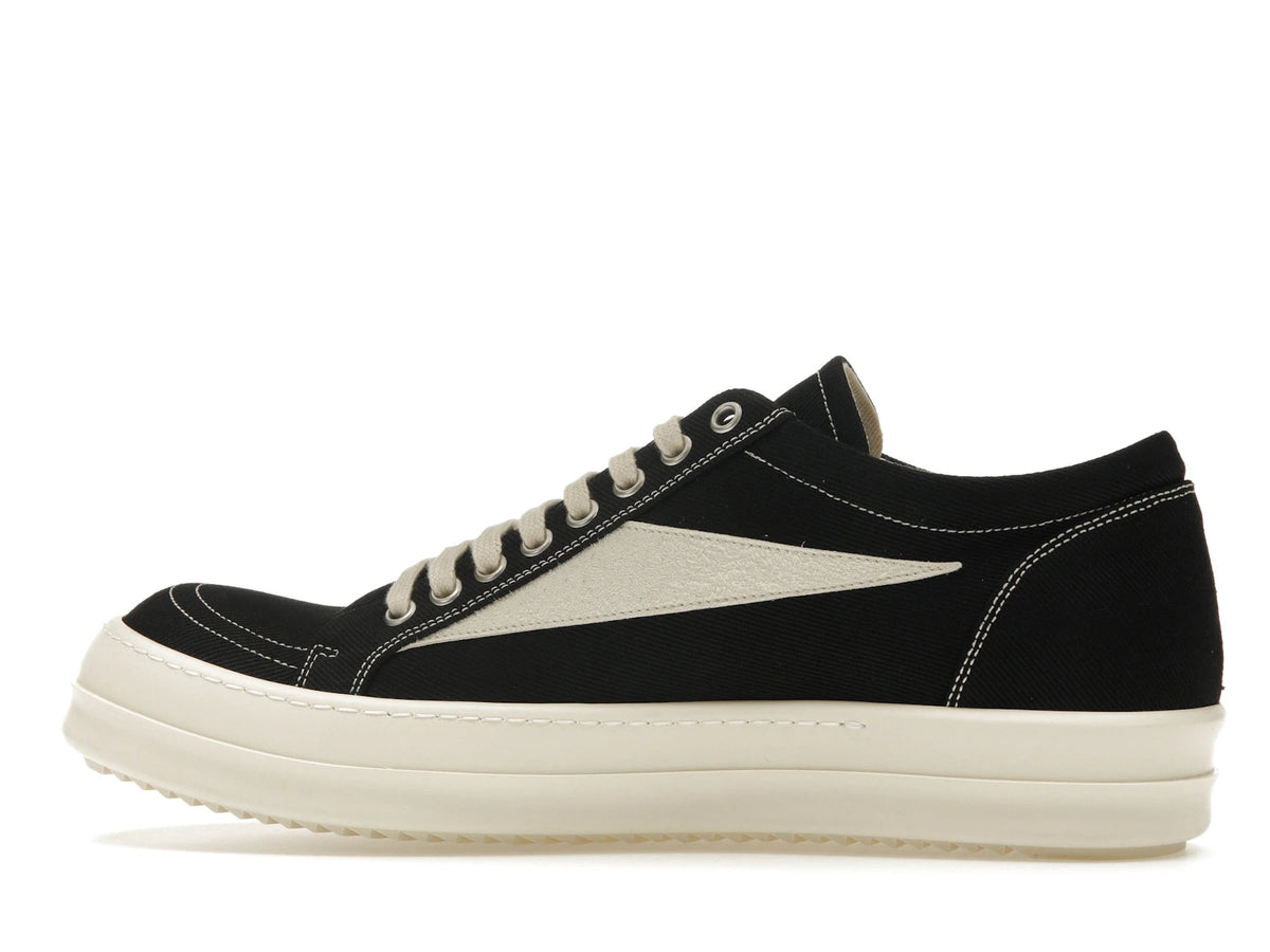 Rick Owens DRKSHDW Luxor Vintage Low Black Milk - alternate angle 1