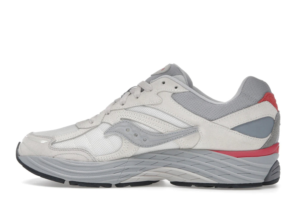 Saucony ProGrid Omni 9 Premium Ivory Grey Pink - alternate angle 1